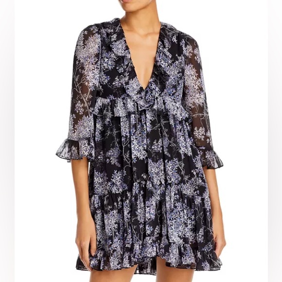 SUMMER FLORAL COVER UP SIZE SMALL - Picture 7 of 7